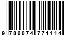 Código de Barras de '.9786074771114.'