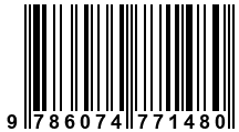 Código de Barras de '.9786074771480.'