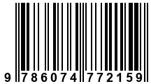 Código de Barras de '.9786074772159.'