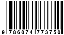 Código de Barras de '.9786074773750.'
