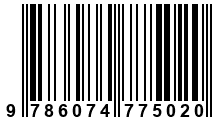 Código de Barras de '.9786074775020.'