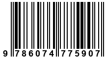 Código de Barras de '.9786074775907.'