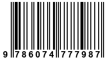 Código de Barras de '.9786074777987.'