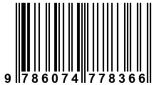 Código de Barras de '.9786074778366.'