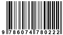 Código de Barras de '.9786074780222.'