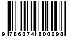 Código de Barras de '.9786074800098.'