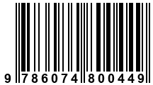 Código de Barras de '.9786074800449.'