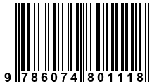 Código de Barras de '.9786074801118.'