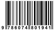 Código de Barras de '.9786074801941.'