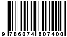 Código de Barras de '.9786074807400.'
