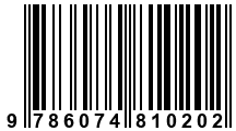 Código de Barras de '.9786074810202.'
