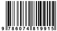 Código de Barras de '.9786074819915.'