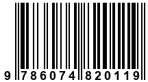 Código de Barras de '.9786074820119.'