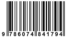 Código de Barras de '.9786074841794.'