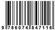 Código de Barras de '.9786074847116.'