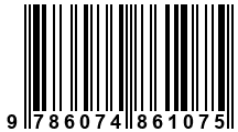 Código de Barras de '.9786074861075.'