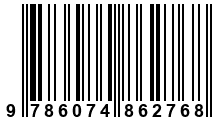 Código de Barras de '.9786074862768.'