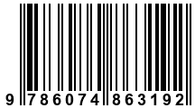 Código de Barras de '.9786074863192.'