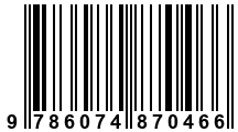 Código de Barras de '.9786074870466.'