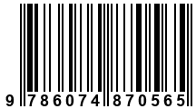 Código de Barras de '.9786074870565.'