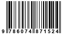 Código de Barras de '.9786074871524.'