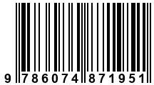 Código de Barras de '.9786074871951.'