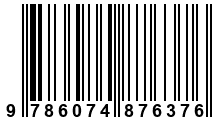 Código de Barras de '.9786074876376.'