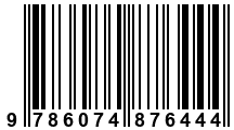 Código de Barras de '.9786074876444.'