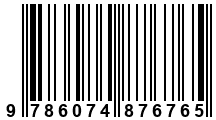 Código de Barras de '.9786074876765.'