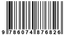 Código de Barras de '.9786074876826.'