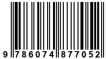 Código de Barras de '.9786074877052.'