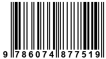 Código de Barras de '.9786074877519.'