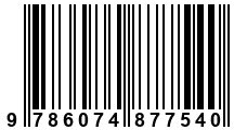 Código de Barras de '.9786074877540.'