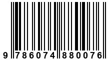 Código de Barras de '.9786074880076.'