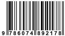 Código de Barras de '.9786074892178.'