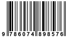 Código de Barras de '.9786074898576.'