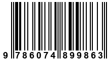 Código de Barras de '.9786074899863.'
