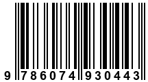 Código de Barras de '.9786074930443.'