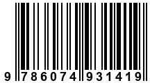 Código de Barras de '.9786074931419.'