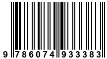 Código de Barras de '.9786074933383.'