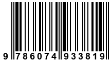 Código de Barras de '.9786074933819.'
