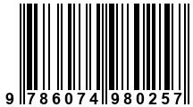 Código de Barras de '.9786074980257.'