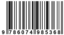 Código de Barras de '.9786074985368.'