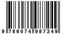 Código de Barras de '.9786074987249.'