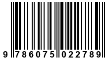 Código de Barras de '.9786075022789.'