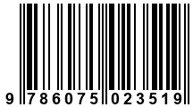 Código de Barras de '.9786075023519.'