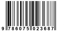 Código de Barras de '.9786075023687.'