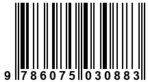 Código de Barras de '.9786075030883.'