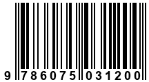 Código de Barras de '.9786075031200.'