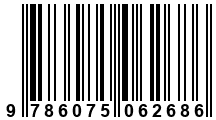 Código de Barras de '.9786075062686.'